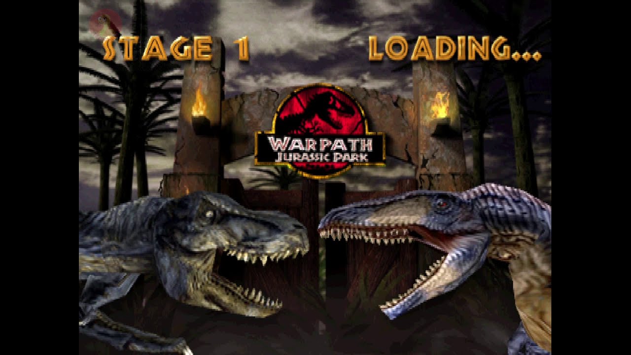 Warpath: Jurassic Park PS1 gameplay 02 TYRANNOSURUS REX | 1080p 60fps