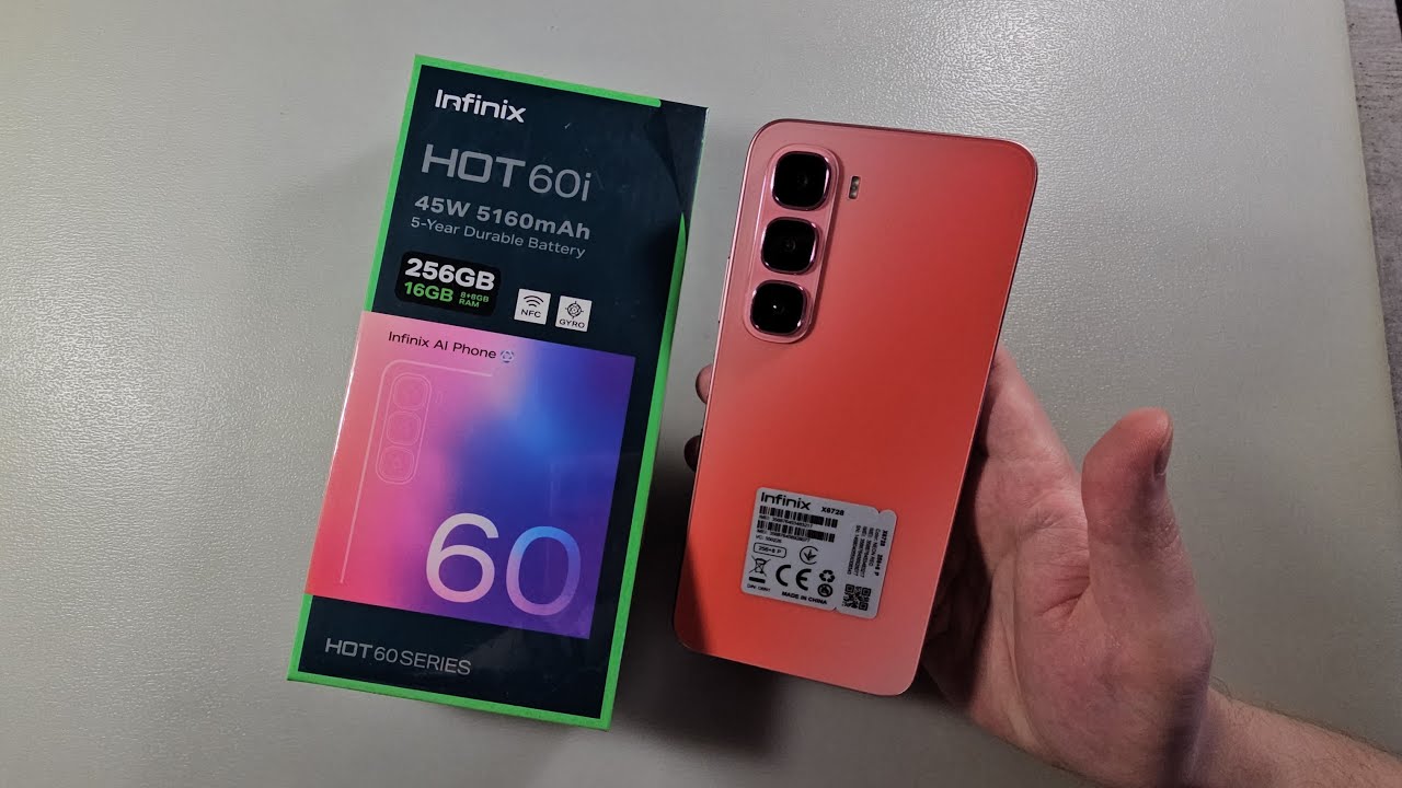 ОБЗОР Infinix HOT 60i 8/256GB ПЛЮСЫ И МИНУСЫ