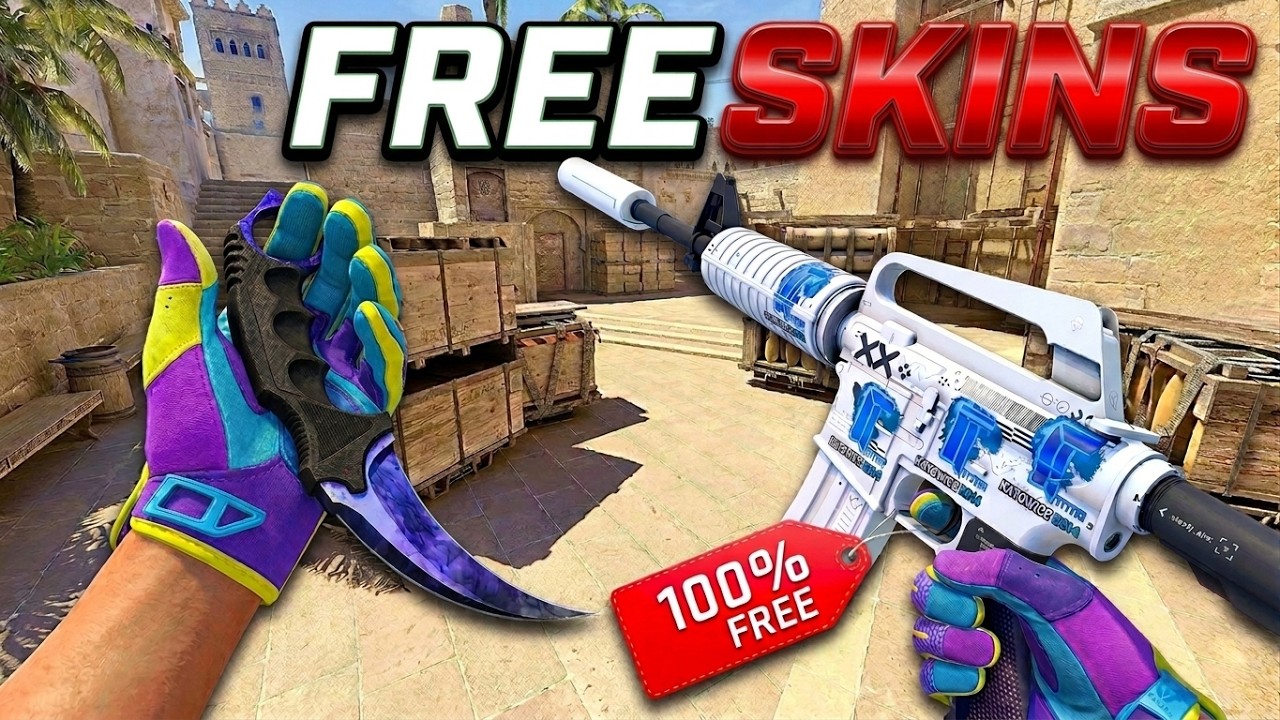 How To Get FREE CS2 SKINS In 2026 (not clickbait)