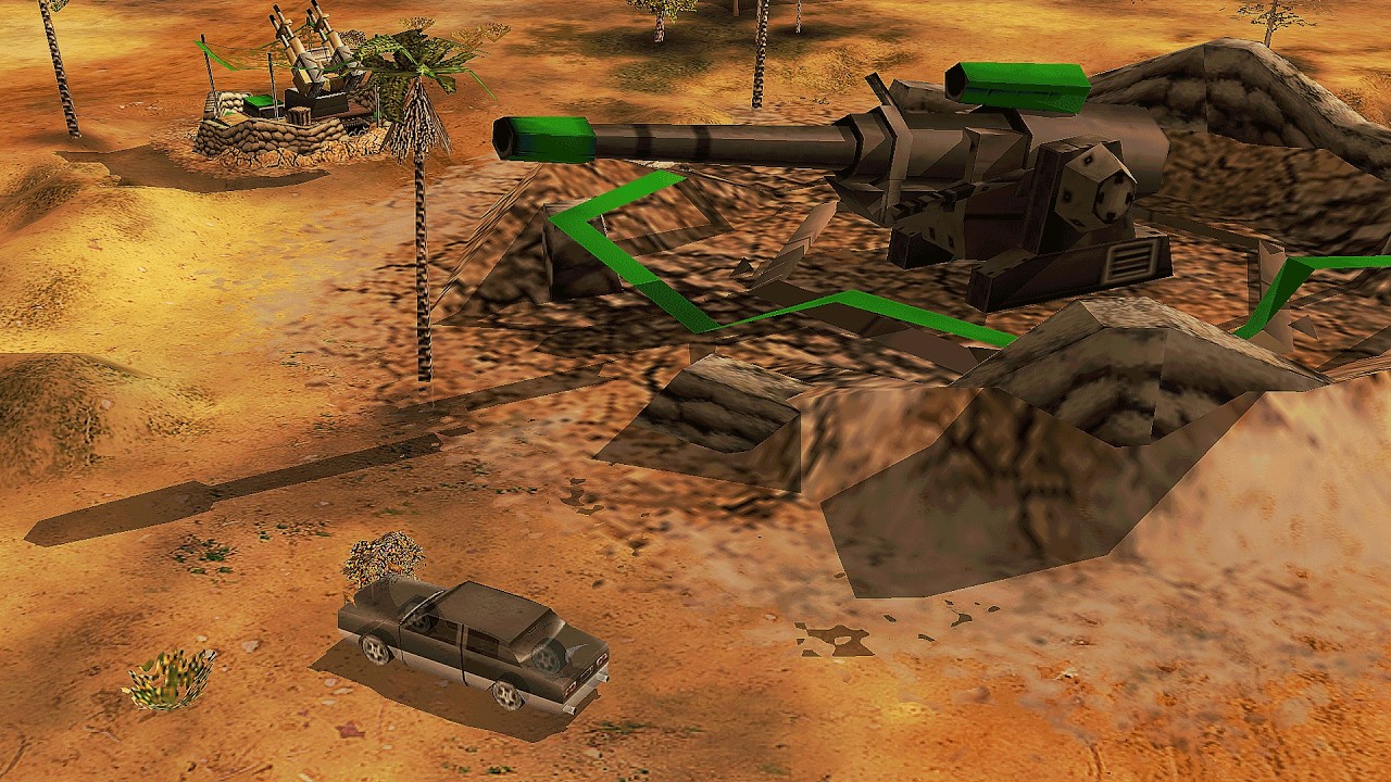 GLA Stealth vs 3 NUKE China - Command & Conquer Generals Apocalyptic