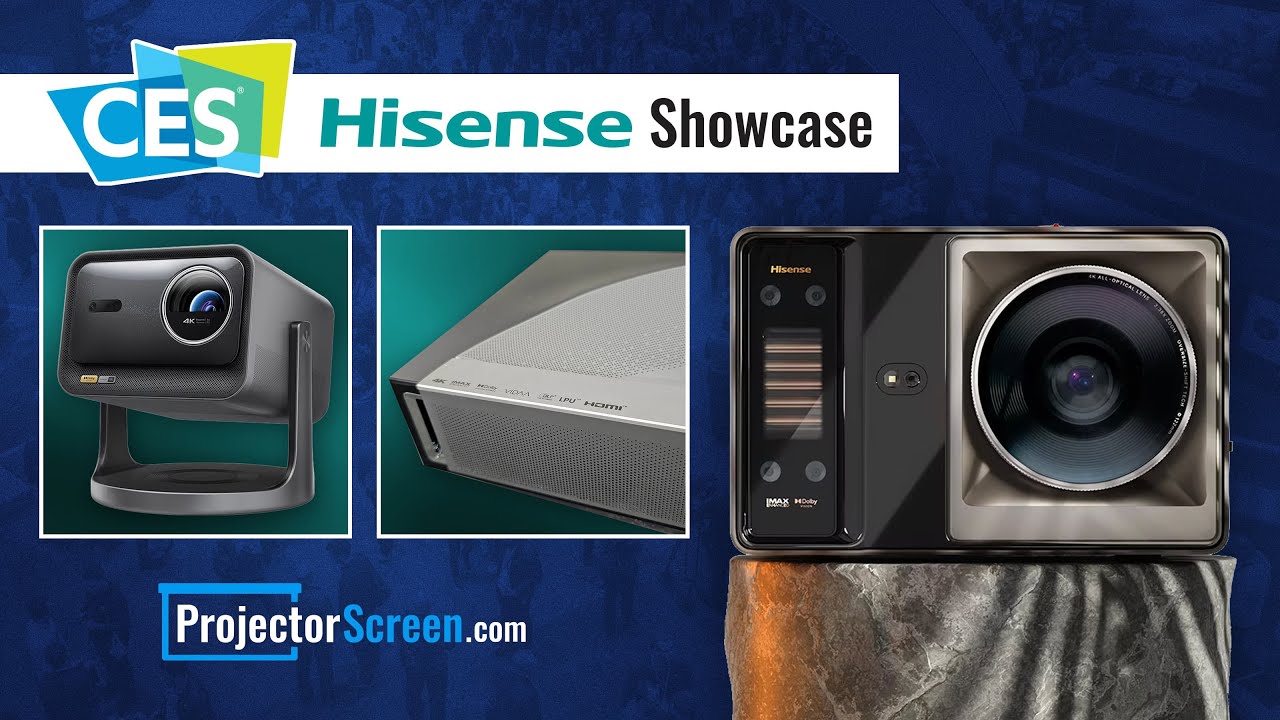 Hisense на CES 2026: первый взгляд на новые лазерные проекторы XR10 и PX4 Pro.