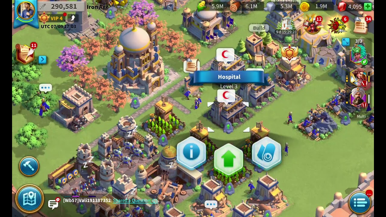 Rise of Kingdoms Gameplay, part :1 | Epic Strategy Battle Begins!