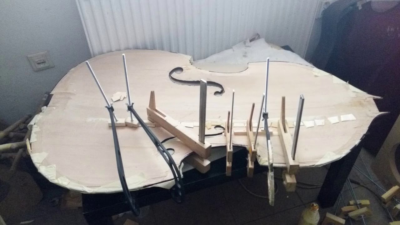 Repair of double bass