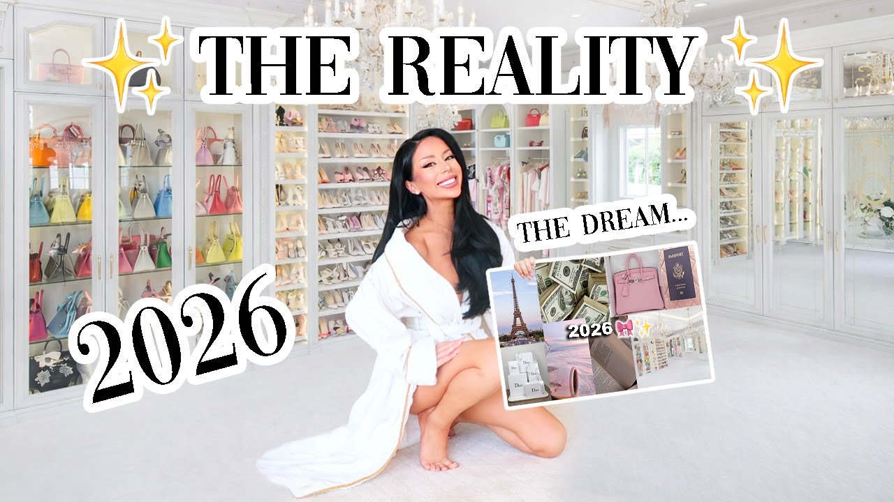 Making My 2026 Vision Board! (& how i make it actually work)