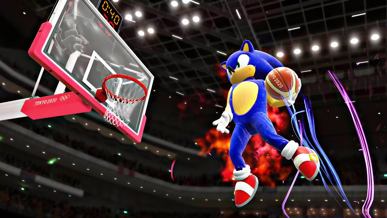 Sonic Is The greatest basketball player ever...