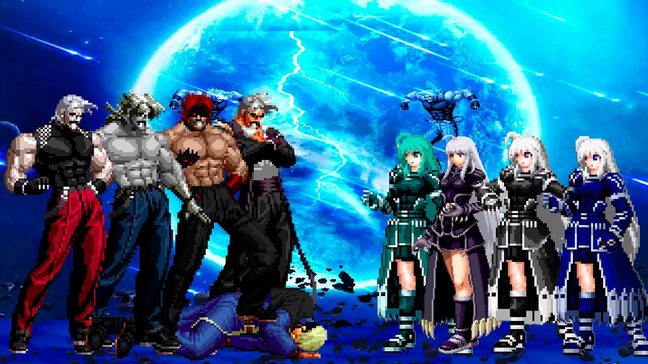 [KOF Mugen] Rugal Bernstein Team vs Zeroko Team