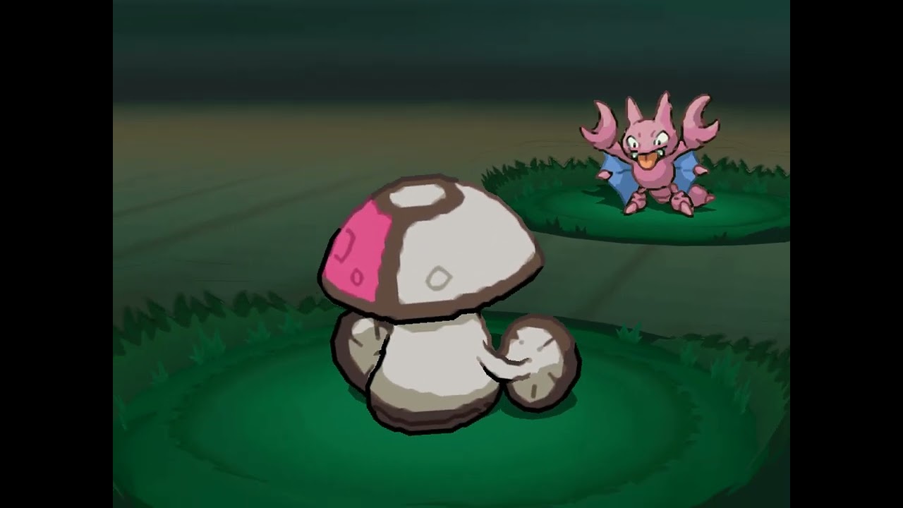 Pokémon White Version 2 (German) - Catching Gligar (Hidden Grotto)
