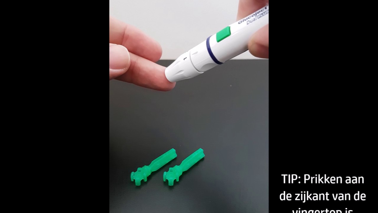 Glucoject Dual Plus prikpen instructievideo