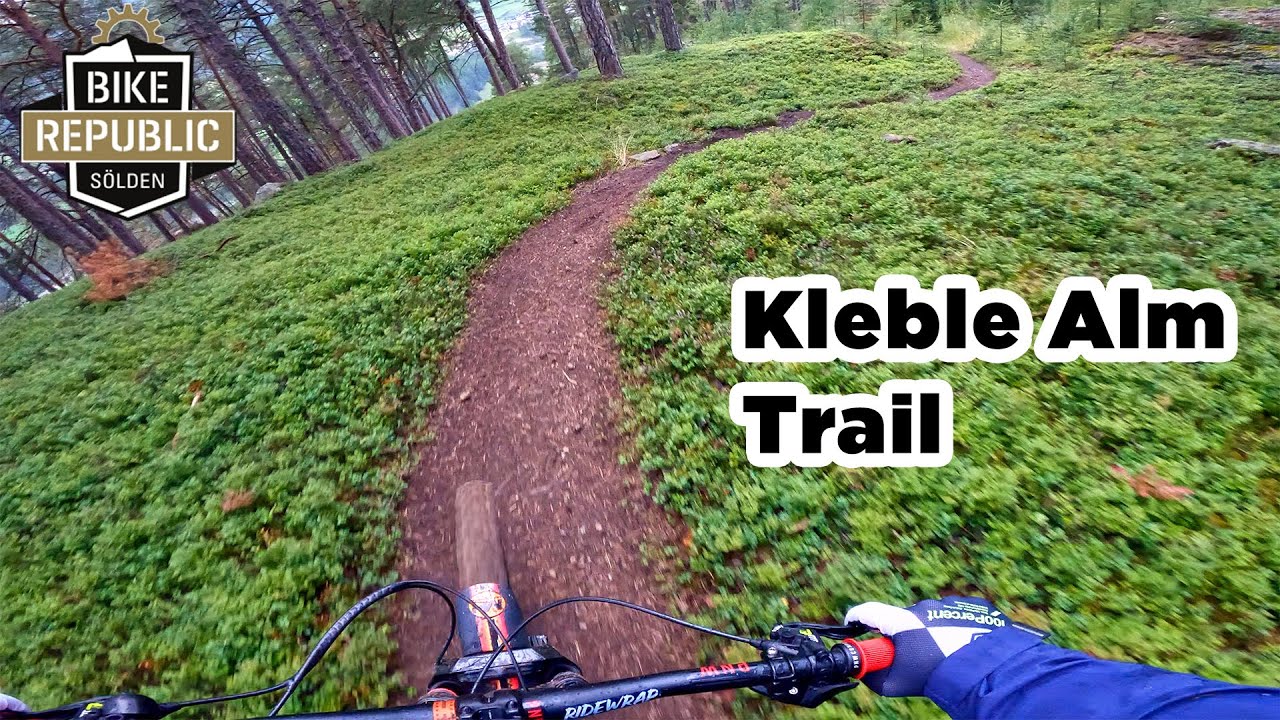 Auf der stillen Seite - Kleble Alm Trail (Bike Republic Sölden)