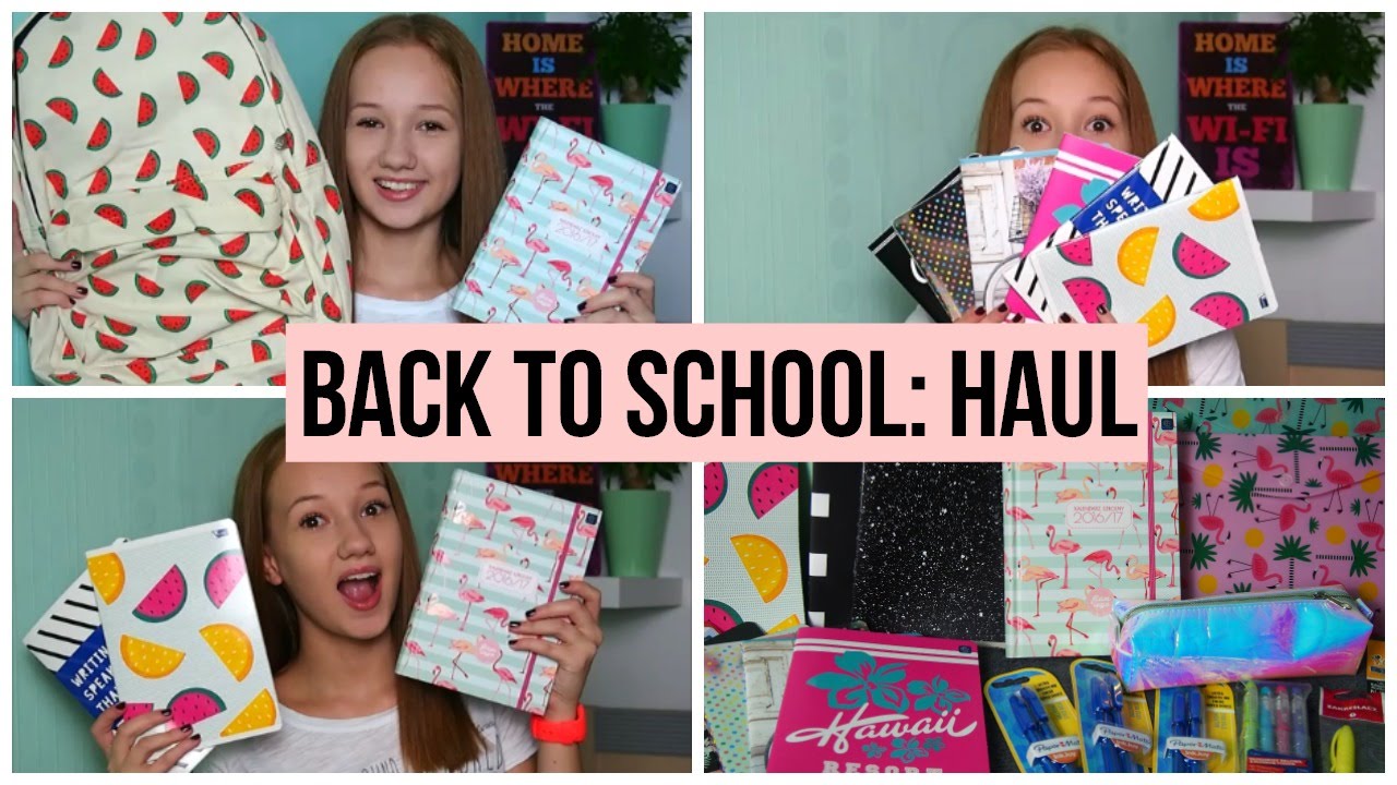 BACK TO SCHOOL '16| HAUL: PRZYBORY SZKOLNE