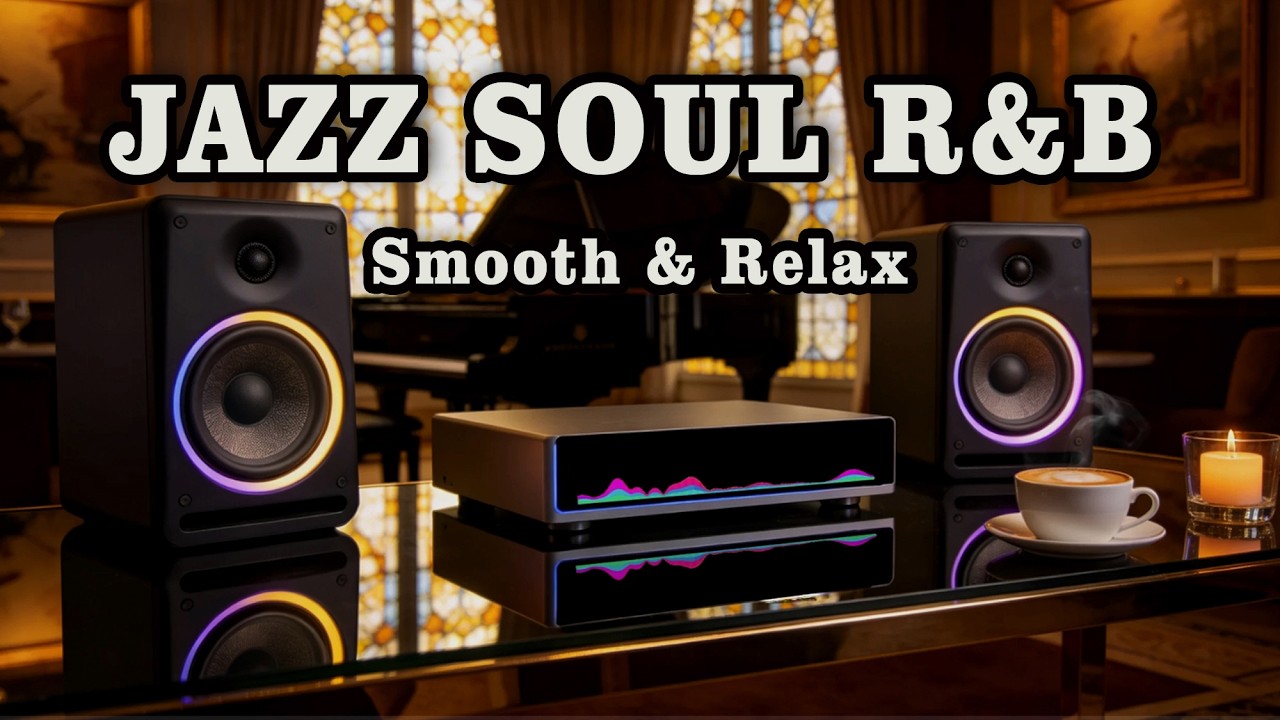 Smooth Jazz & Soulful R&B – Soft Harmony Vibes for Calm & Cozy Evenings