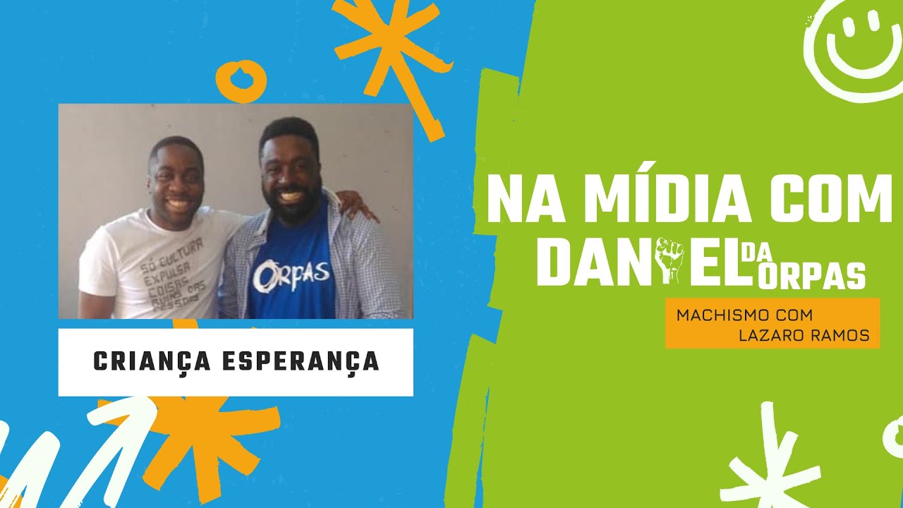 NA M&Iacute;DIA COM DANIEL DA ORPAS E LAZARO RAMOS