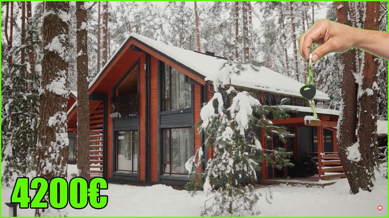 KUĆA ZA ZIMU 4200 &euro; - Montažne Kuće sa odličnom izolacijom - Drvena montažna kuća