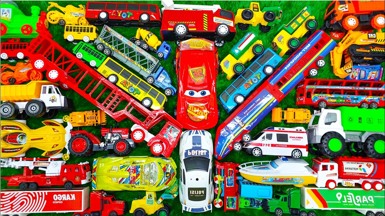 Box Full of Model Cars -Mazda Mx5, Koenigesgg Jesko, Lamborghini Scv12, Byd Yang Wang U8, Toyota Car