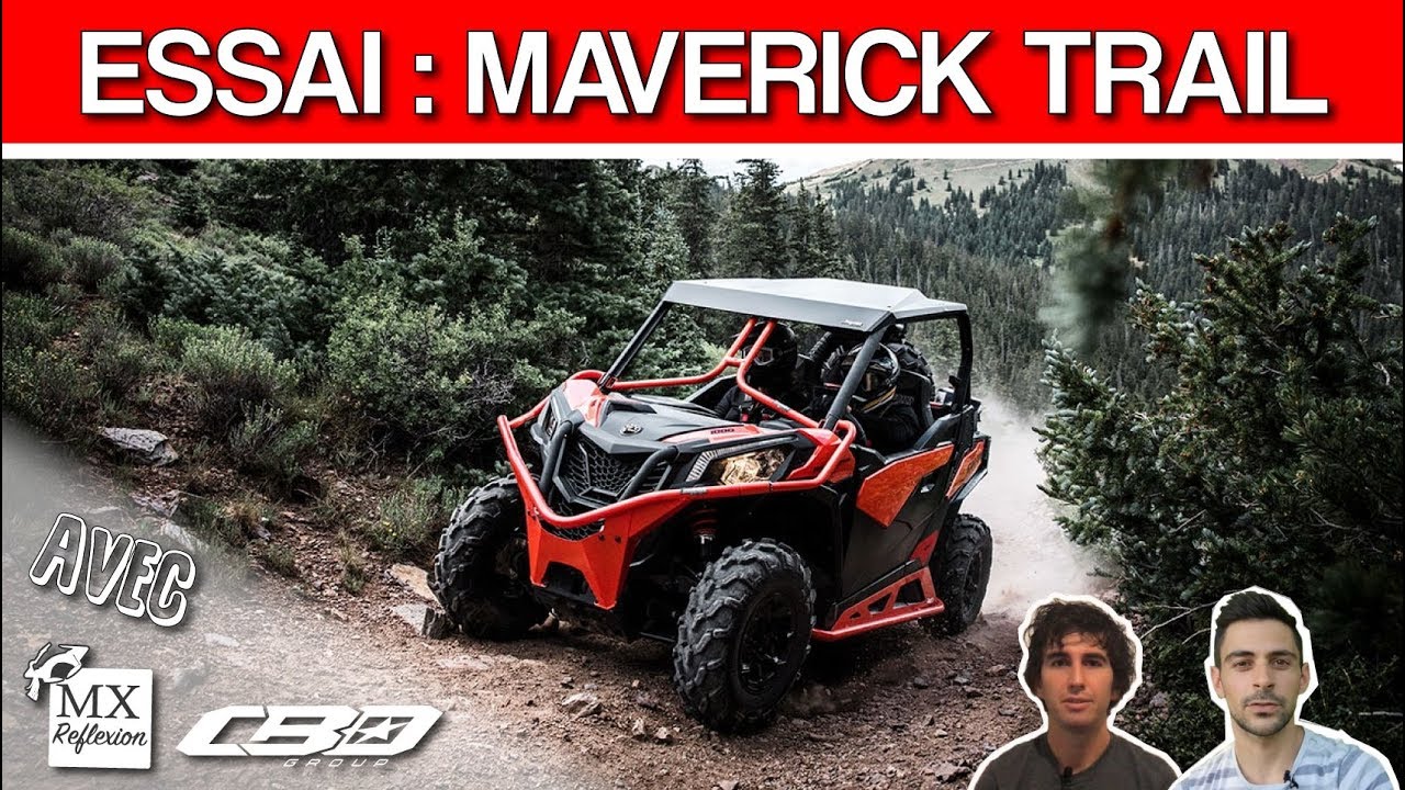 ESSAI SSV : CAN-AM MAVERICK TRAIL