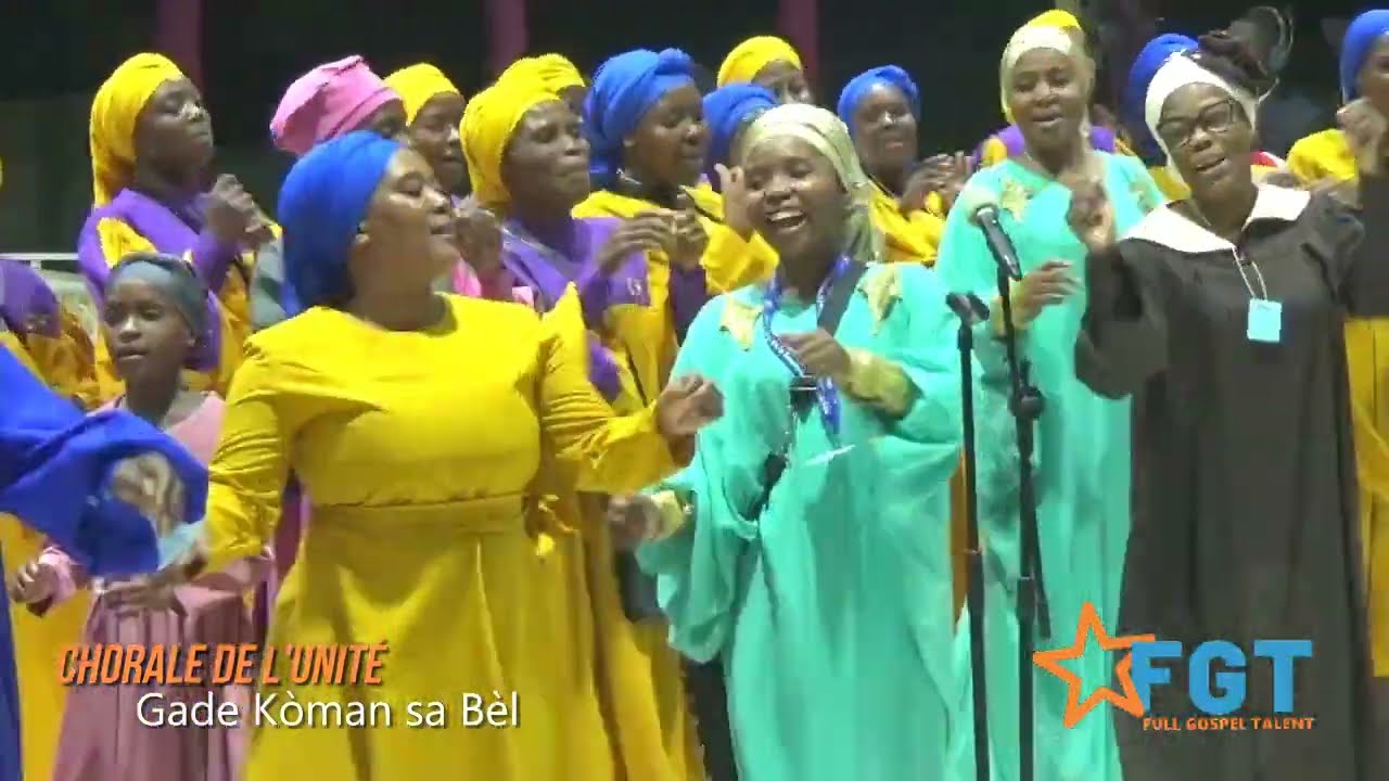 Gade Kòman sa Bèl - Chorale de l'Unité [Live]