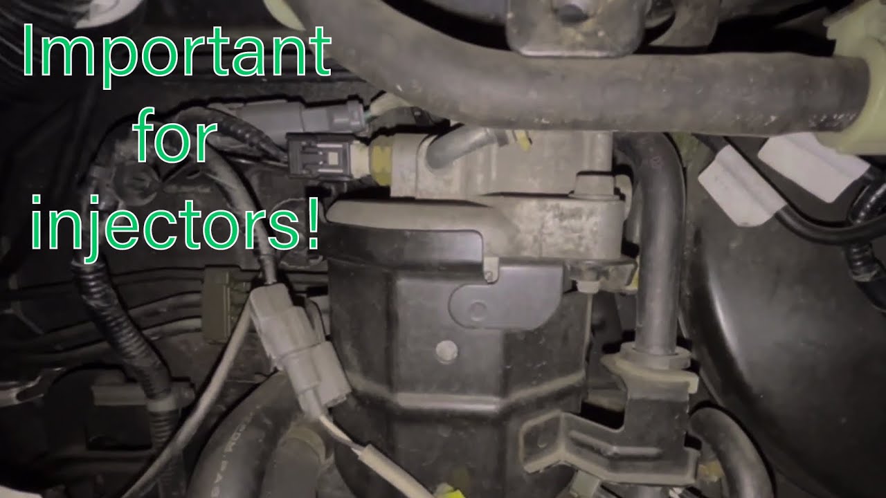 How To Change And Bleed Diesel Fuel Filter (Honda CR-V 2008 2.2 L i-CTDi)
