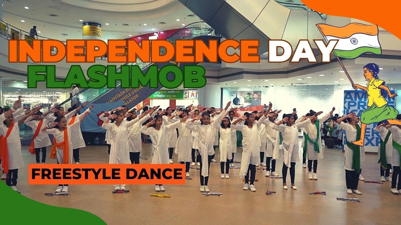 Independence Day Patriotic Dance Flashmob 2023 | Army Public School Dighi | Nrityadhee Dance Studios