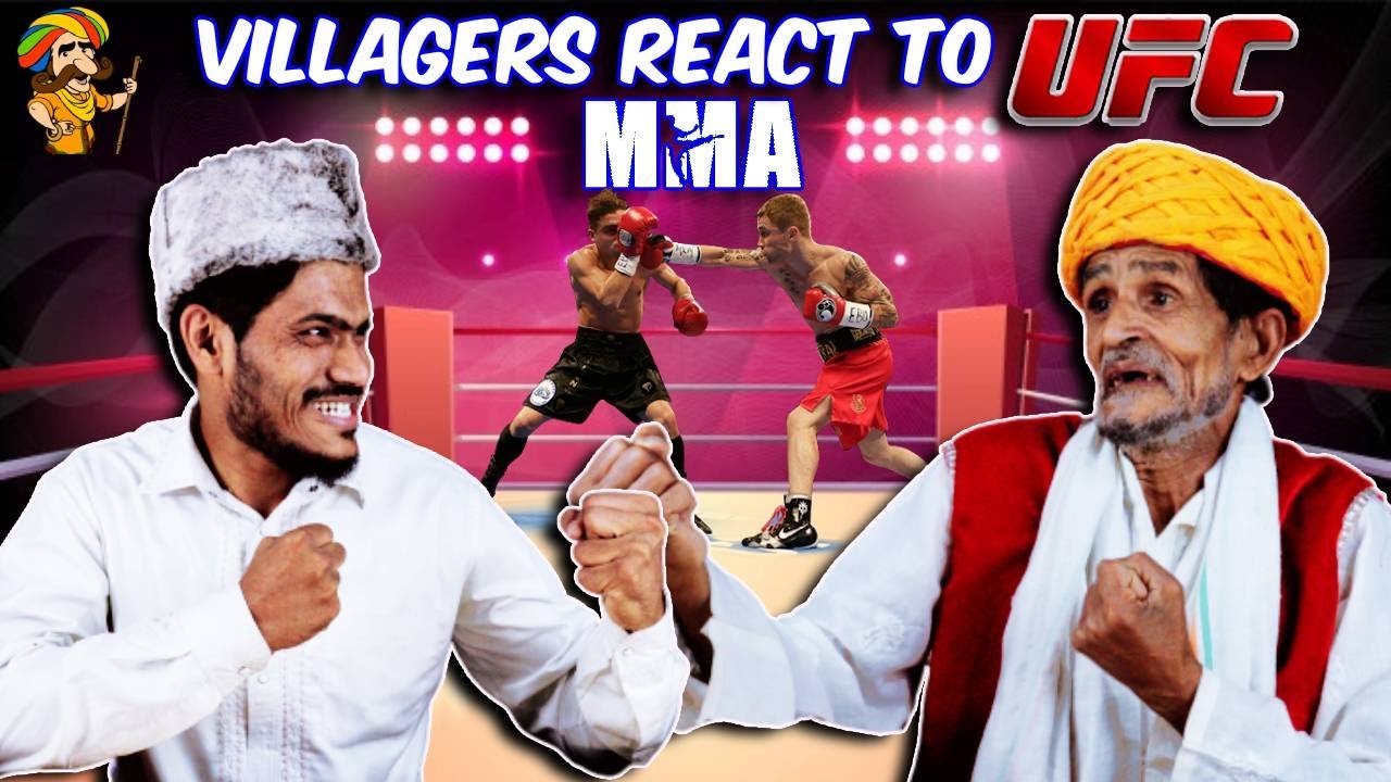 Villagers React To MMA Knockouts ! Tribal People React To MMA Knockouts