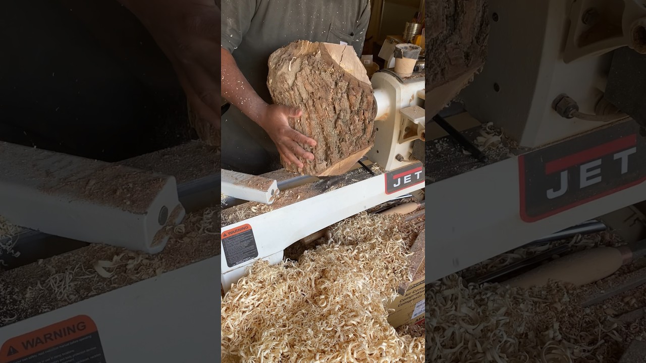 From BLANK to BOWL | Woodturning Black Walnut #woodturning