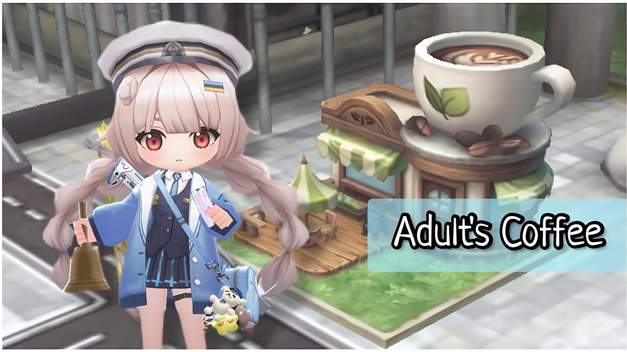 Adult's Coffee (Cafe) brief encounter, Nikke: Goddess of Victory