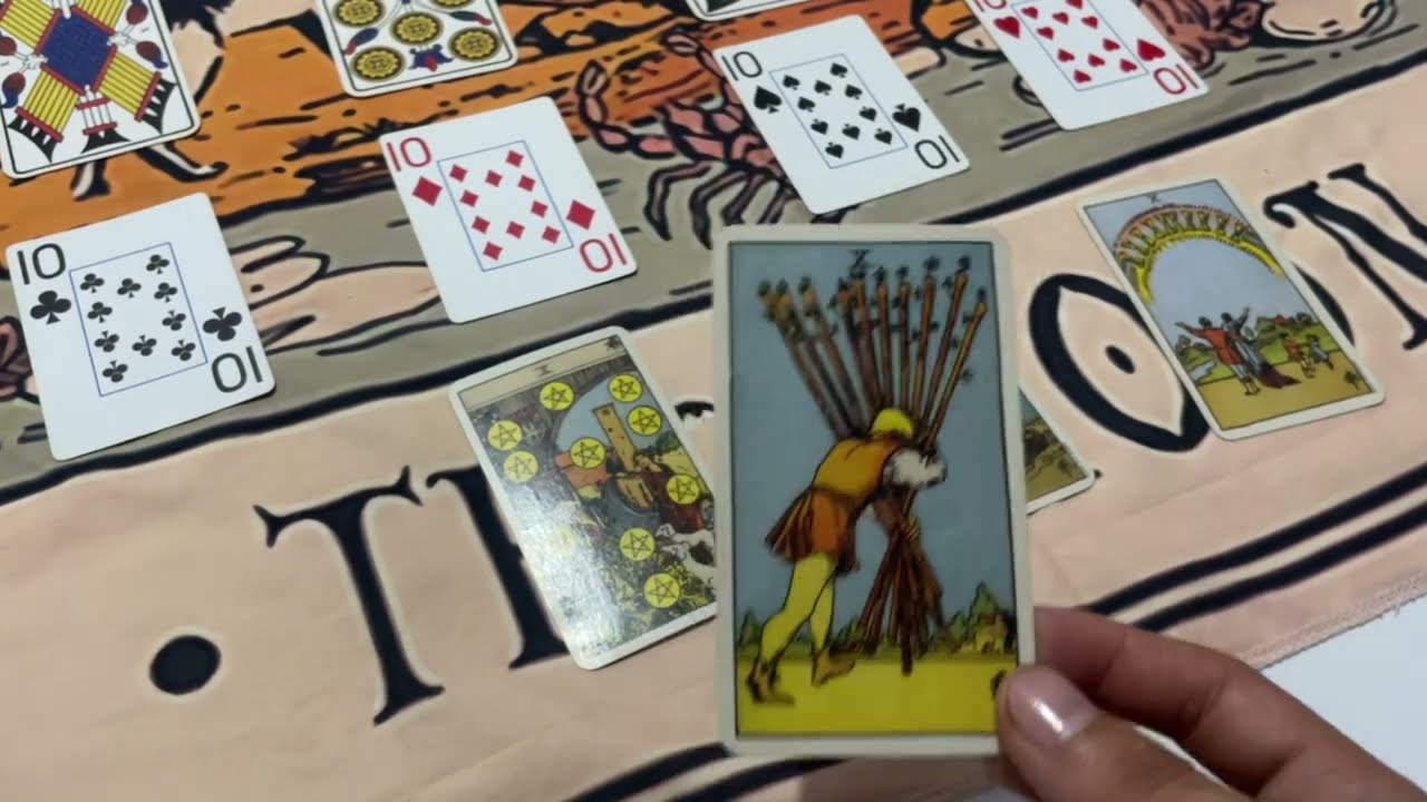 CURSO GRATUITO DE CARTOMANCIA COM BARALHO COMUM: 11 - Arcanos de Número 10
