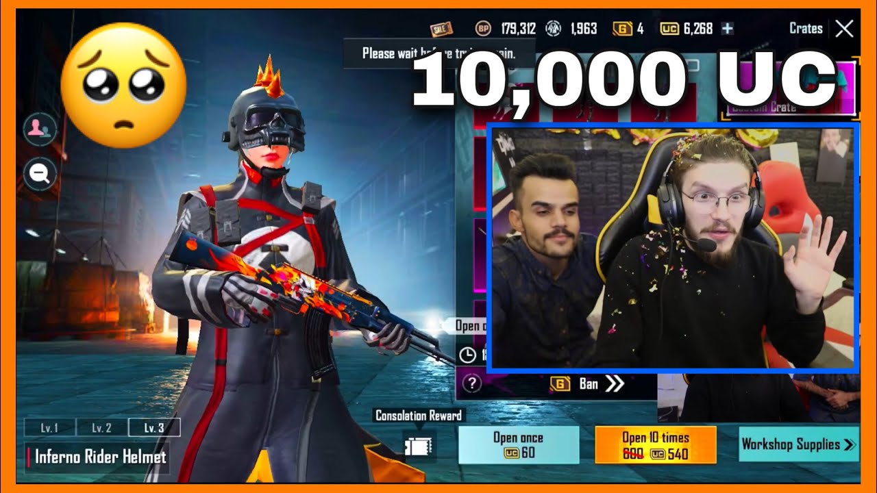 SPENDING 10.000UC ON NEW CUSTOM CRATE🥺