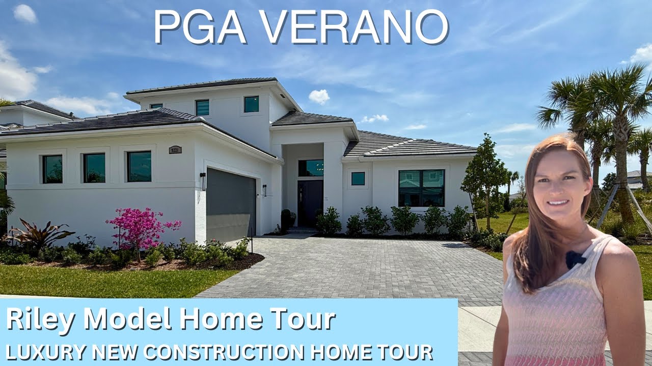 Modern Luxury Riley Model Home Tour | PGA Verano | Kolter Homes Port St Lucie Florida