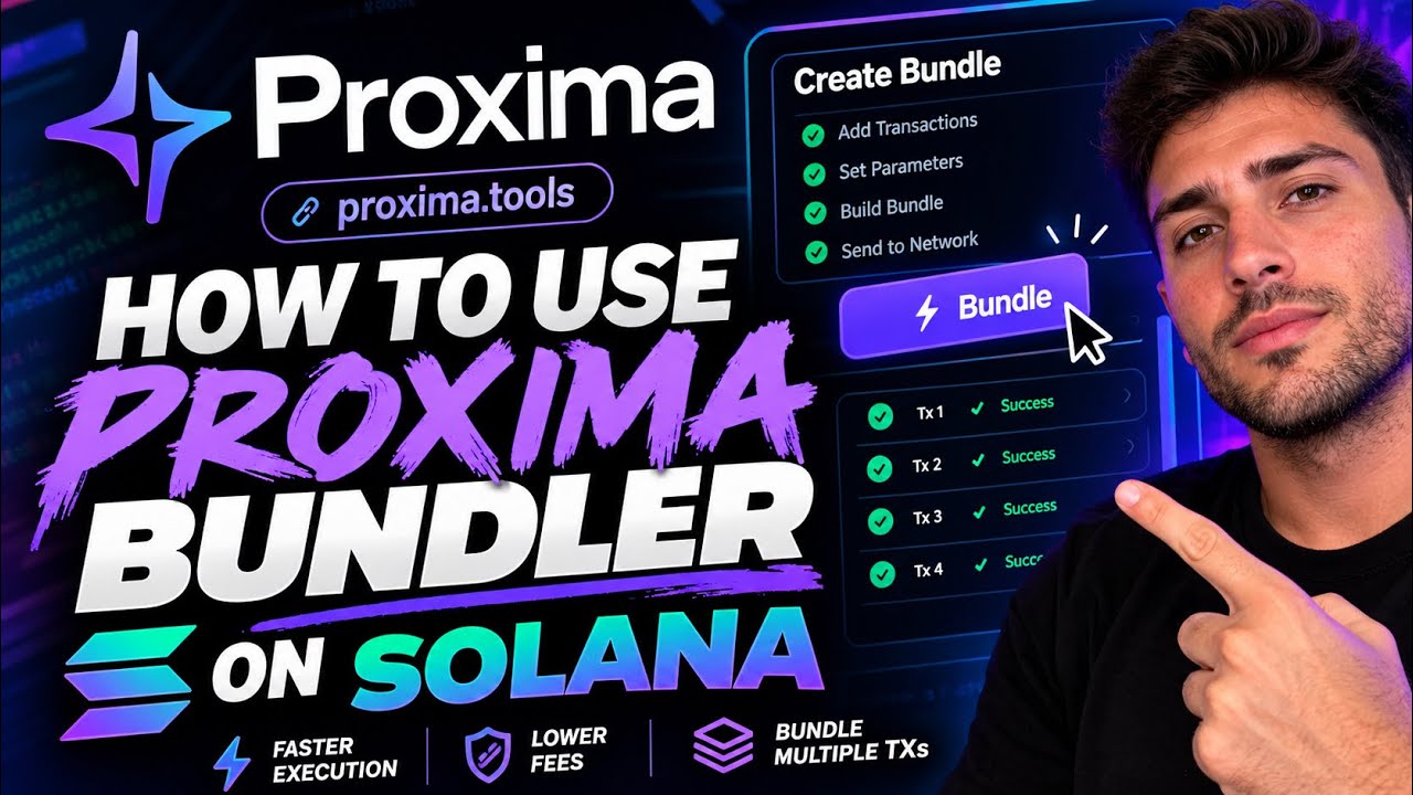 How to use Proxima Solana Bundler