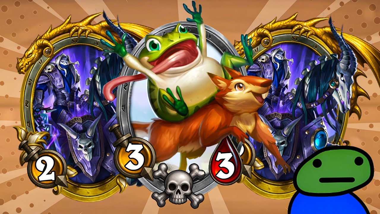 RARE Leaper Comp with Double Golden Titus! | Hearthstone Battlegrounds