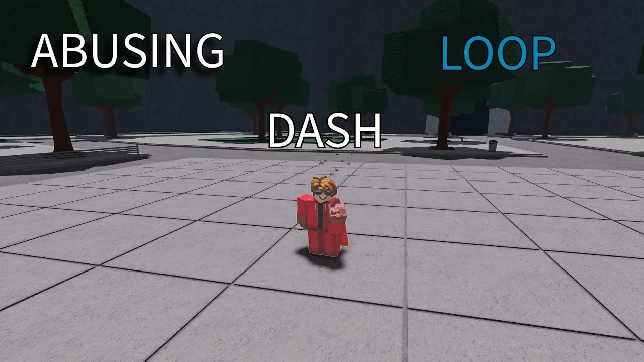 Abusing Loop dash #tsb #roblox #tsbg #roblox