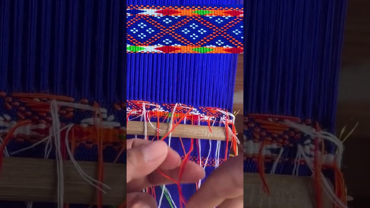 Ulta phool tutorial simple & easy way #weaving videos #YouTube 