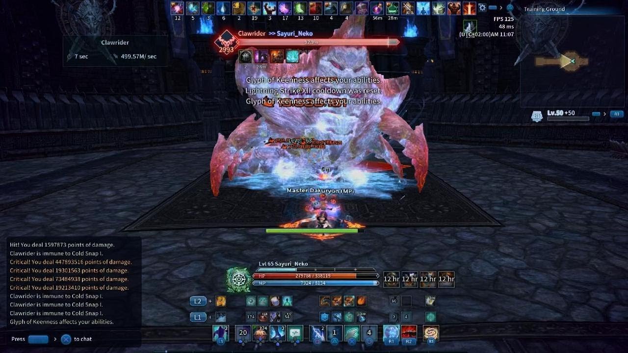 TERA console Sorcerer TG 280m/s