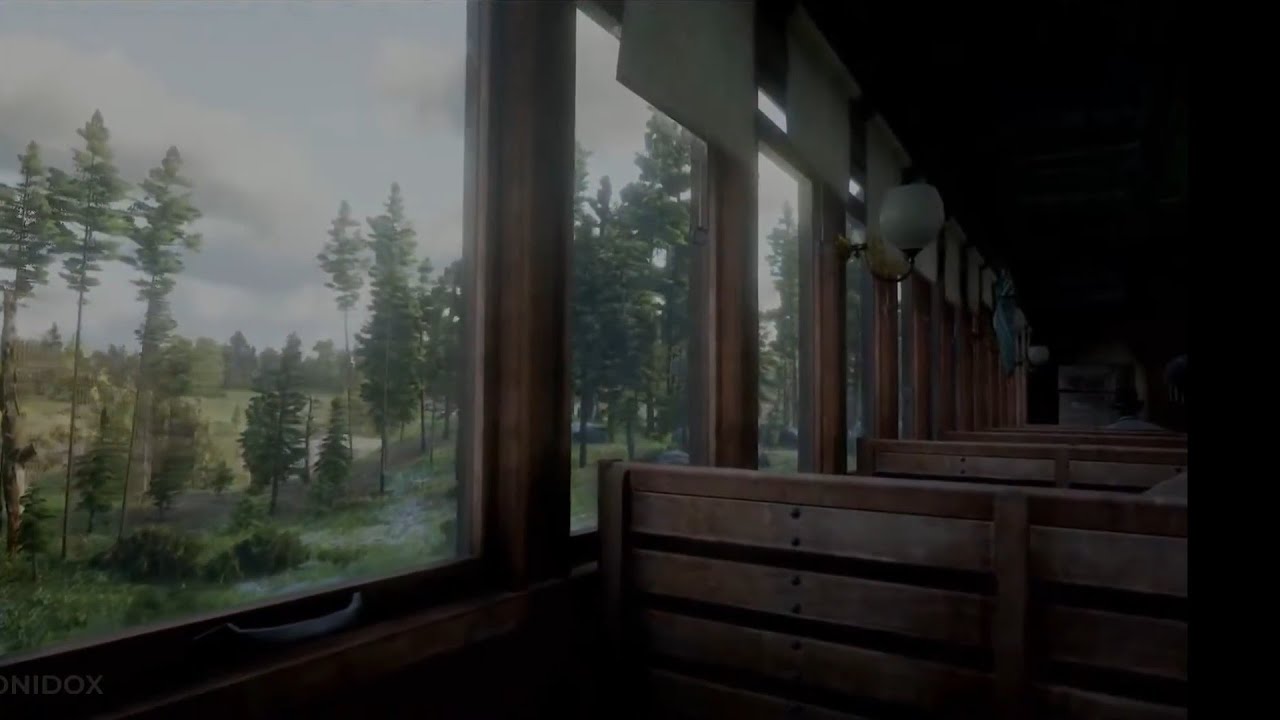 🚂 Sonido y Viaje en un Tren Antiguo Relajante | Sonido & Ambiente dentro de un Tren de Vapor