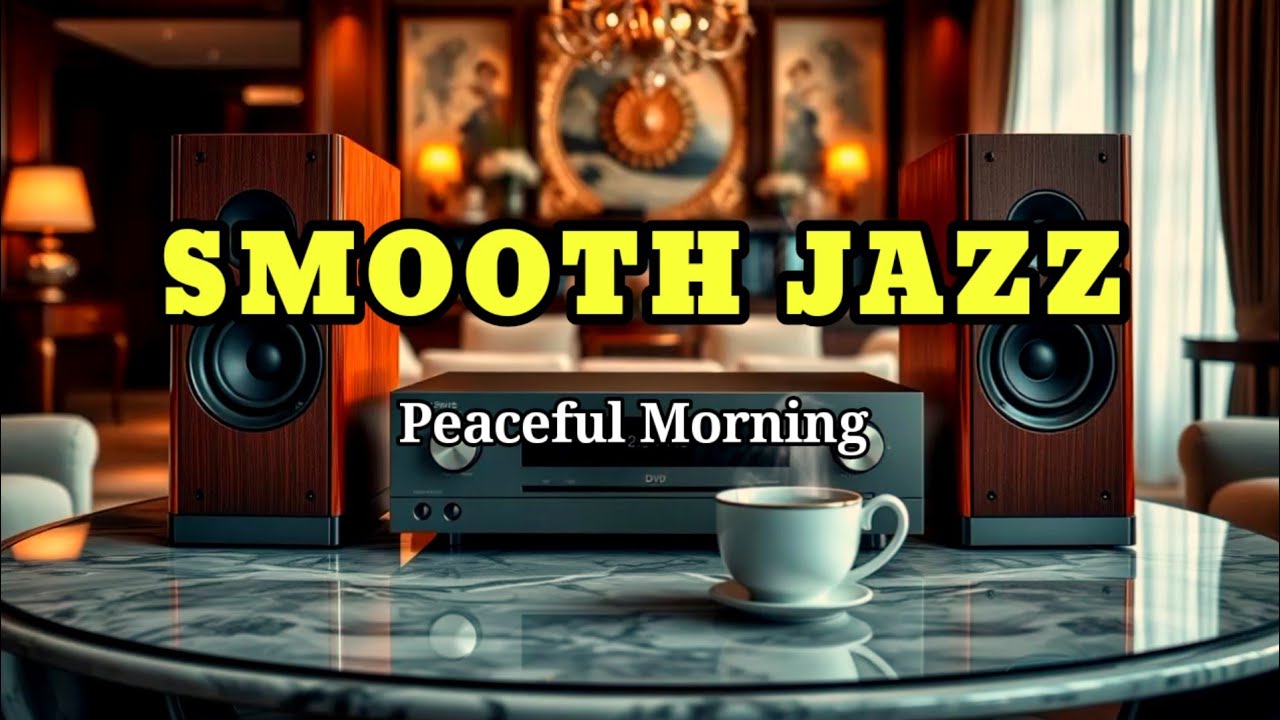 Smooth Jazz Peaceful Morning ☀️ Calm Cafe Instrumental