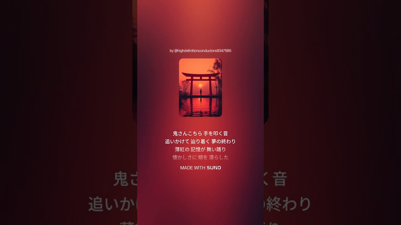 追憶の陽だまり（和ロックver）#music #和ロック