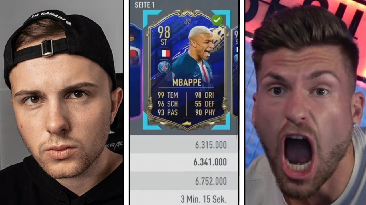 DAS MEGA BIET-DUELL um TOTY MBAPPE!!😱Gamerbrother vs Tisi!!🔥 | Fifa 20 Tisi Schubech