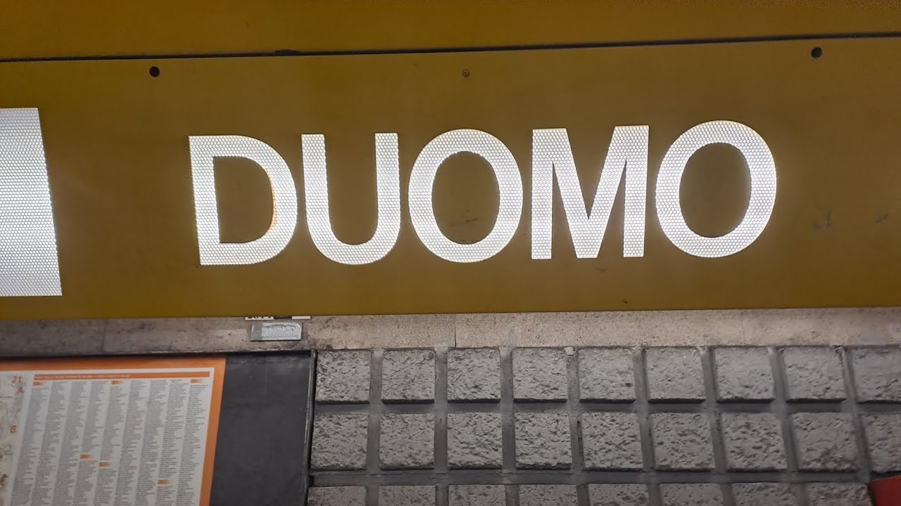 (Walkthrough) Stazione DUOMO (M3 Metro Milano)