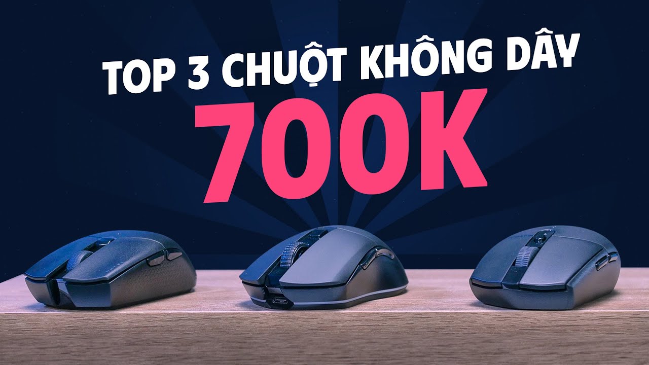 Dưới 1 triệu mua chuột gaming kh&ocirc;ng d&acirc;y n&agrave;o ?