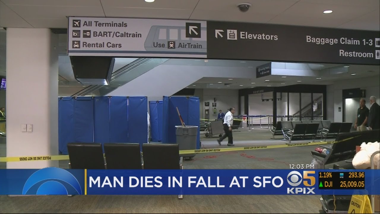 Man Plunges To His Death In Terminal At San Francisco International Airport