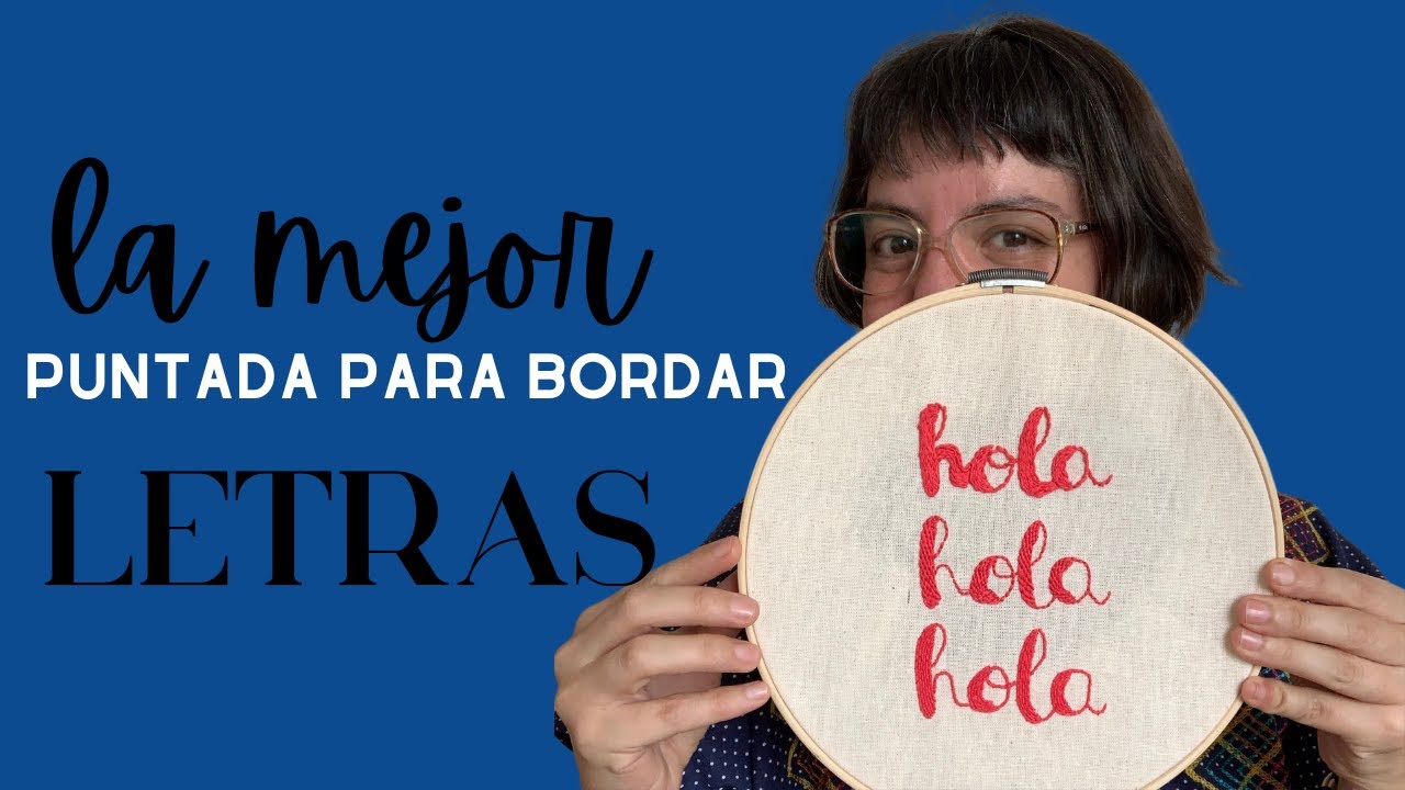 LA MEJOR PUNTADA DE BORDADO