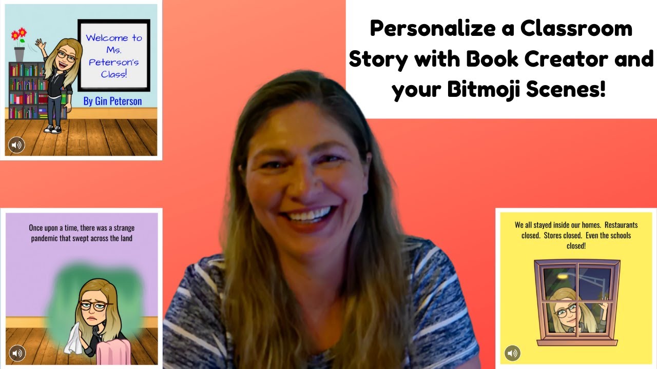 Personalize a Classroom Story with Book Creator and your Bitmoji Scenes!