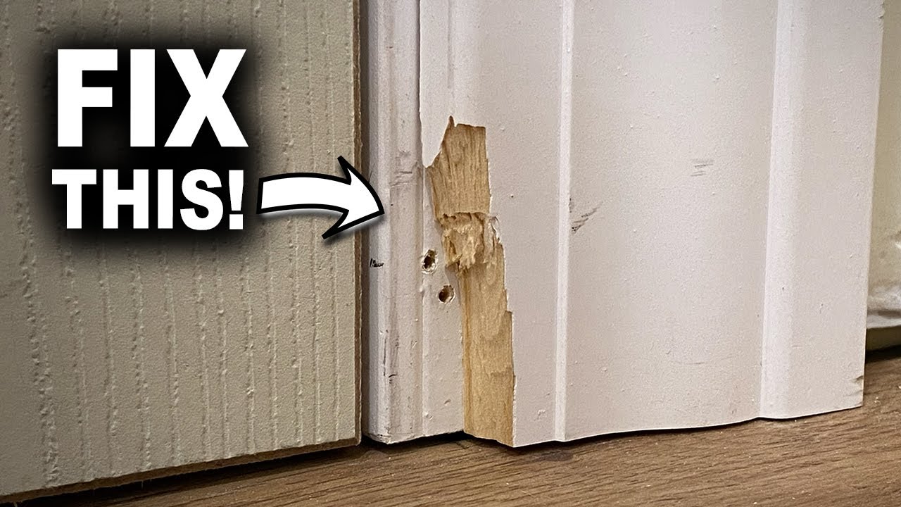 Как отремонтировать сломанную отделку с помощью Bondo for Wood