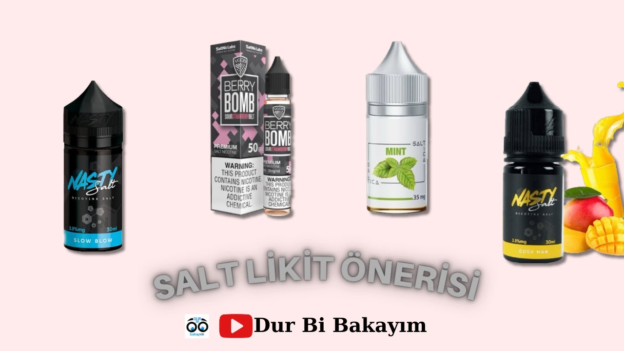 ORİJİNAL SALT LİKİT &Ouml;NERİSİ! (Sahte ve merdiven altı likit kullanımından ka&ccedil;ının)