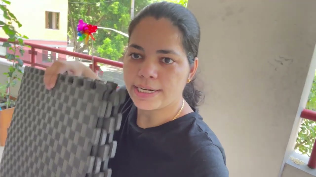 Turned our Balcony into a Gym | Aaj to exercise hogi