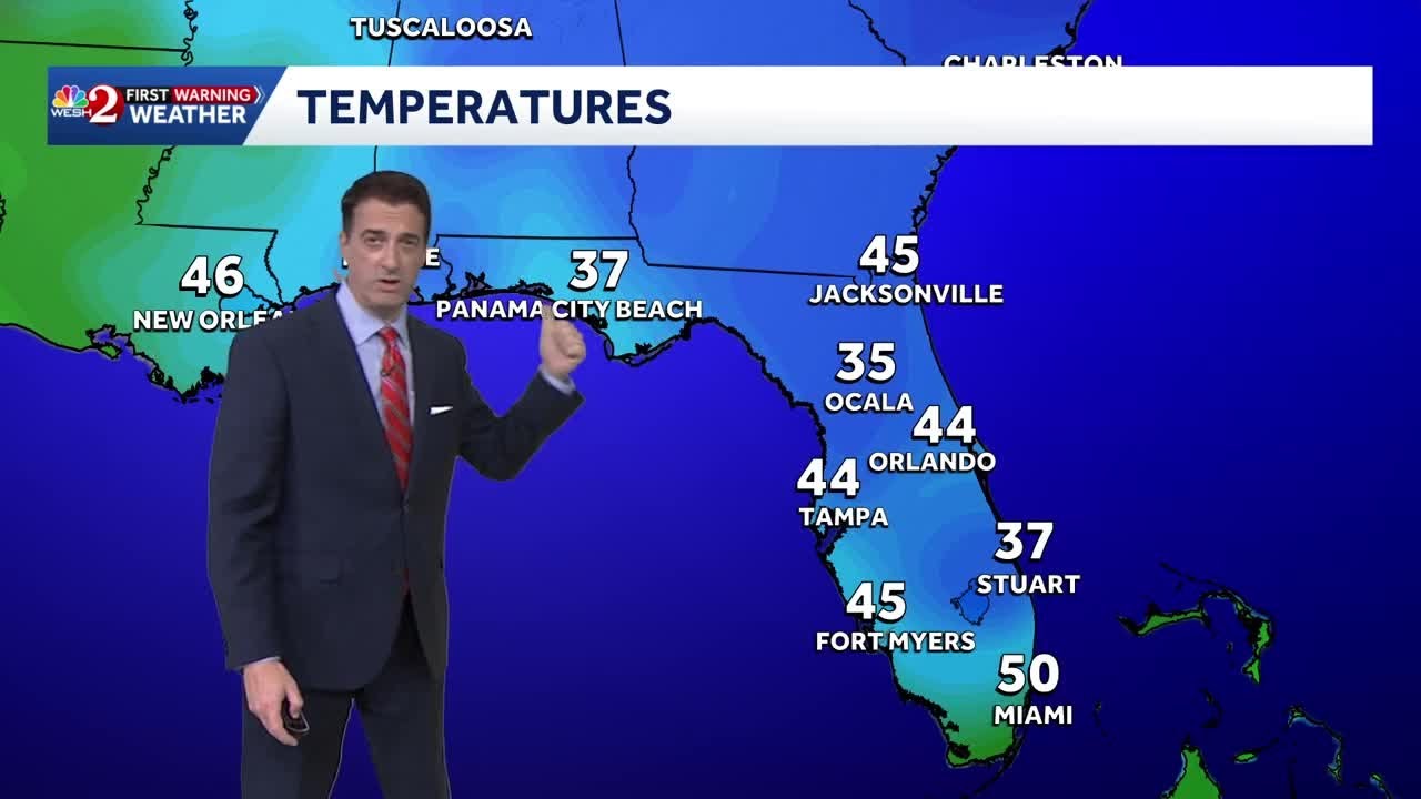 Dangerous cold expected overnight in Central Florida
