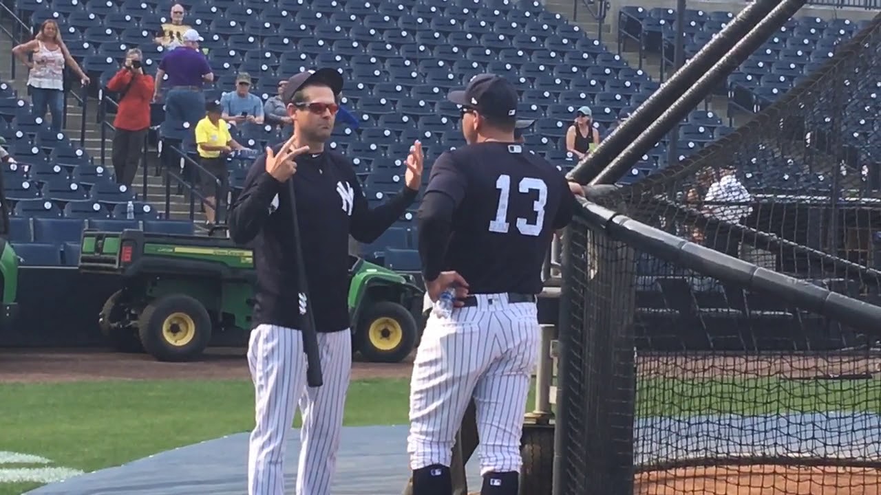Alex Rodriguez joins Yankees at spring training