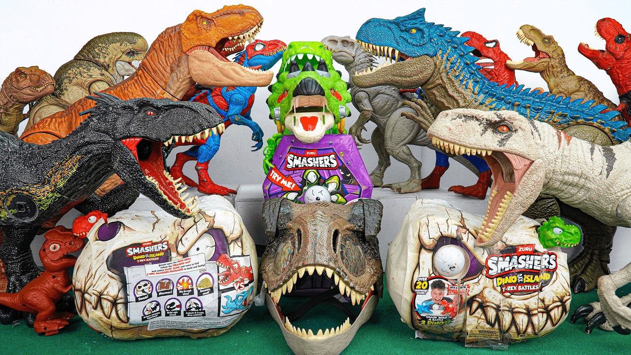 67 Minutes Satisfying with Unboxing Prehistoric Dinosaur Toy Collection ASMR | Review Toys