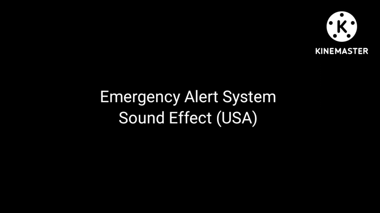 United States Emergency Alert System Sound effect