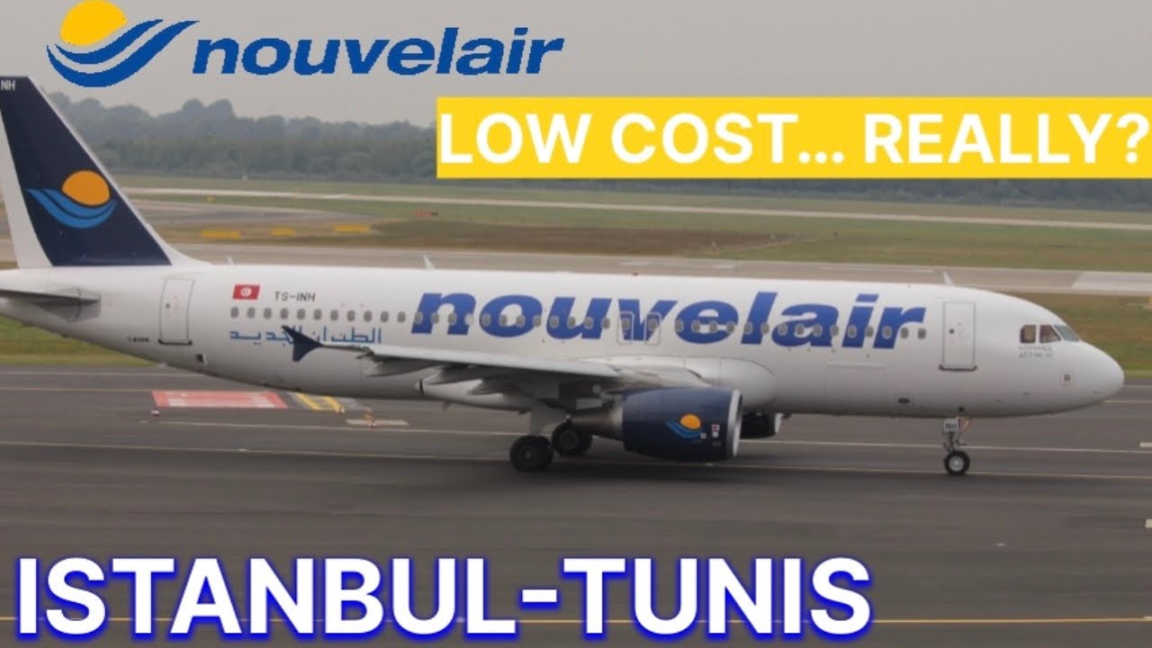 Paid $500 to fly Tunisia’s low-cost carrier: Nouvelle Air Airbus A320-200 Istanbul to Tunis